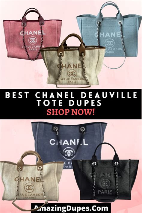 chanel deauville tote dupe amazon
